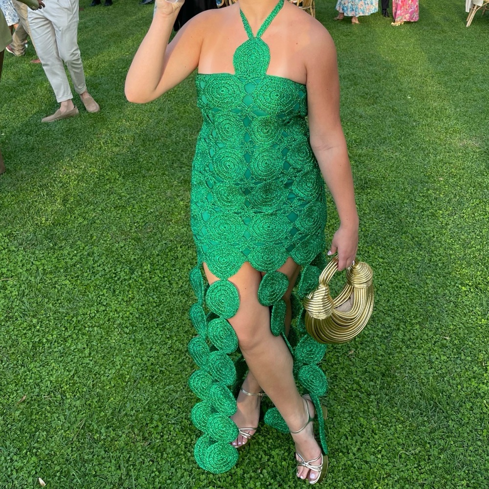 Simon Miller Beep Beep Dress in Green